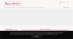 Desktop Screenshot of perleavenezia.com